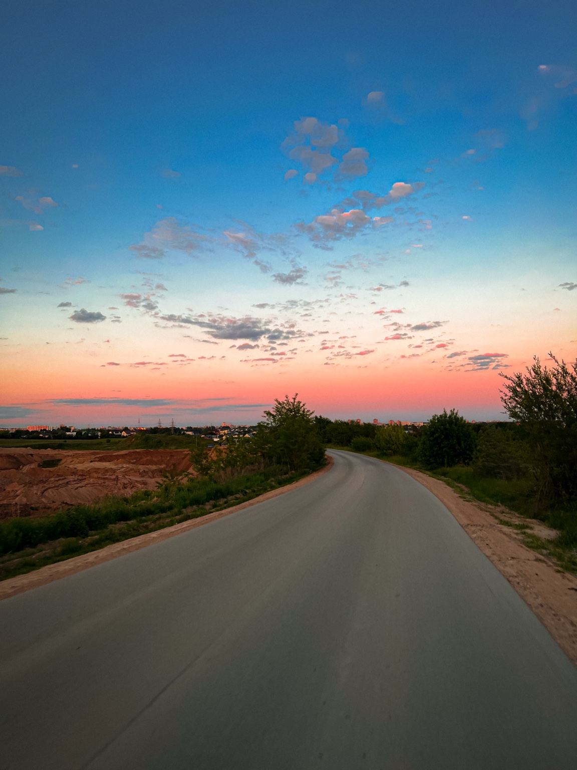 Road Ritual to Nemenčinė sunset road